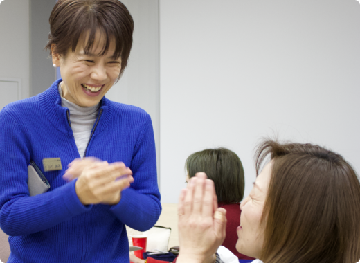 開華トレーナーとの交流